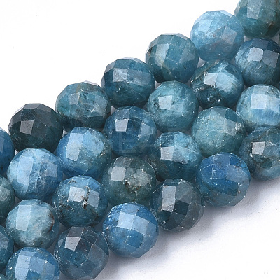 Natural Apatite Beads Strands G-S345-4mm-008-1