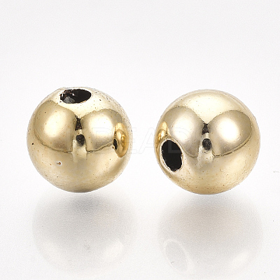 UV Plating ABS Plastic Beads X-CCB-S162-29F-02-1