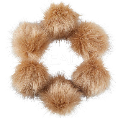 Faux Fox Fur Soft Pompom Ball DIY-WH20002-620A-01-1