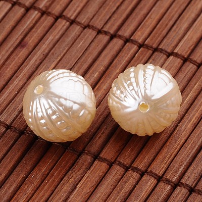 Acrylic Imitation Pearl Beads OACR-O002-3825-1