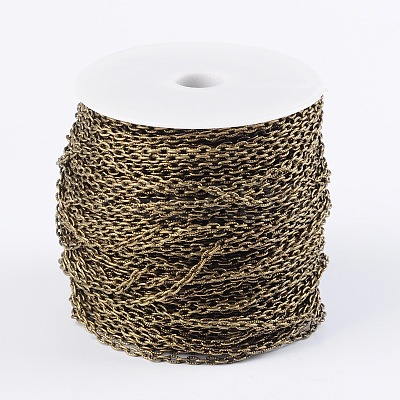 Iron Textured Cable Chains CH-0.9YHSZ-AB-1