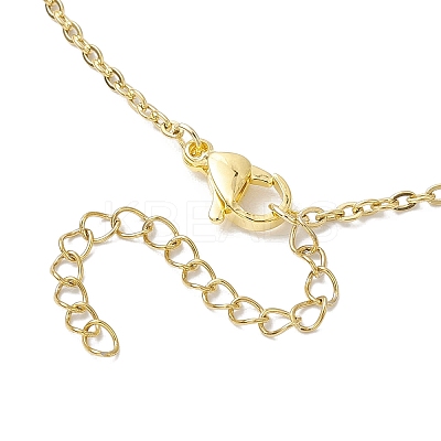 3 Pcs Crystal Stone Cage Pendant Necklaces NJEW-JN04751-02-1