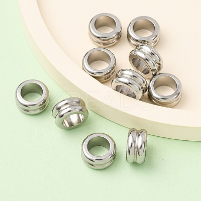 Tarnish Resistant Column 304 Stainless Steel Beads STAS-N044-05-1