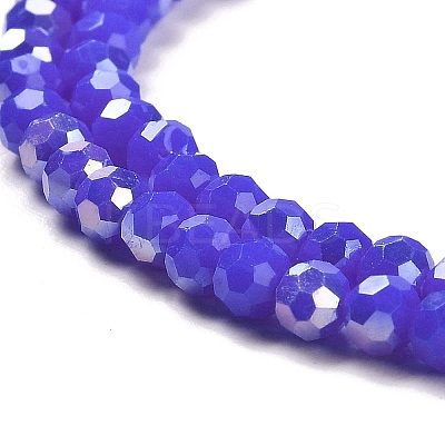 Opaque Glass Beads Stands EGLA-A035-P3mm-B07-1