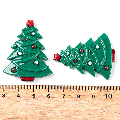 Christmas Decorations Theme Opaque Resin Decoden Cabochons LS-RESI-Z026-01S-1