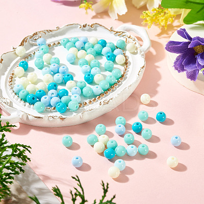 10G Opaque Acrylic Beads SACR-TADJ0001-03H-1
