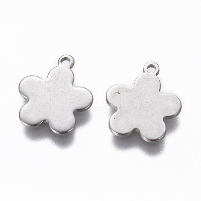 Non-Tarnish 201 Stainless Steel Charms X-STAS-L234-097P-1