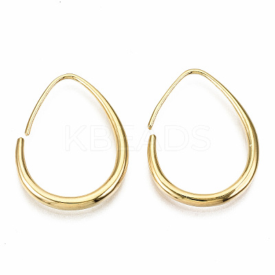 Brass Dangle Earrings X-KK-T056-110G-NF-1