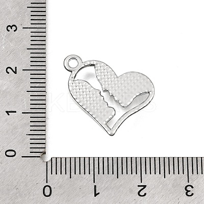 UV Plating Alloy Crystal Rhinestone Pendants RB-CBAD37D-29P-1