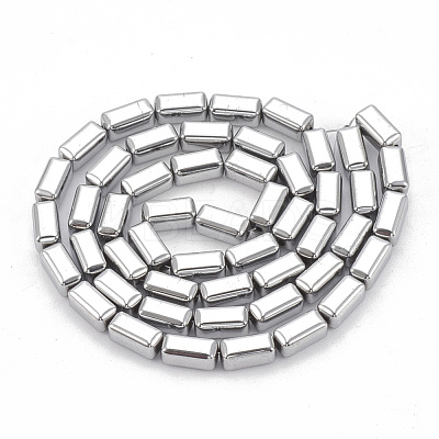 Electroplate Non-magnetic Synthetic Hematite Beads Strands G-N0322-10M-1