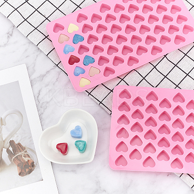 Heart Shaped Fondant Molds DIY-CP0002-51-1