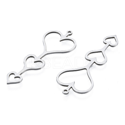 Non-Tarnish 201 Stainless Steel Pendants STAS-N090-LA967-1-1