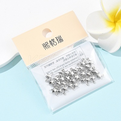 SHEGRACE Brass Star Charms XGR0109P-97P-1