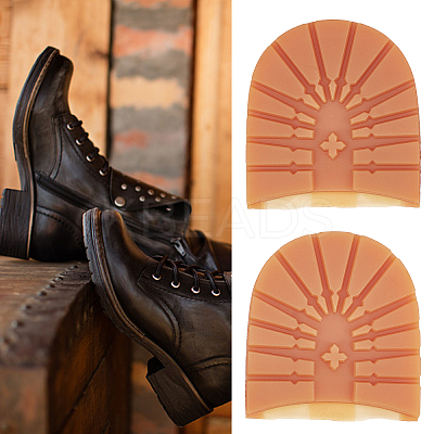 Anti Skid Rubber Shoes Bottom Heel Sole DIY-WH0319-38B-1