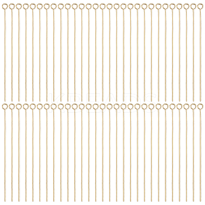 100Pcs Brass Eye Pins KK-ME0004-82-1