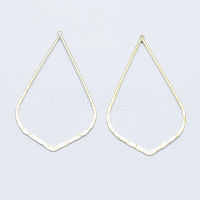 Long-Lasting Plated Brass Big Pendants KK-K204-099G-NF-1