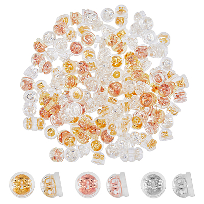 150Pcs 3 Colors Silicone Cover Ear Nuts FIND-DC0004-44-1