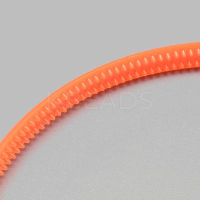Plain Plastic Hair Band Findings OHAR-Q275-02D-1