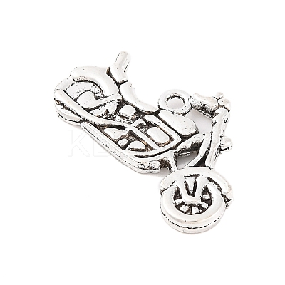 Tibetan Style Zinc Alloy Motorcycle Pendants LS-TIBEP-R334-346AS-RS-1