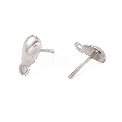 Non-Tarnish 304 Stainless Steel Stud Earring Findings LS-X-STAS-P307-16P-1