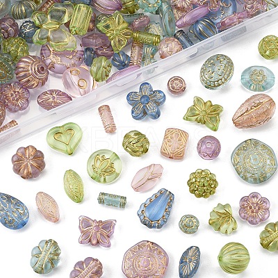 100G Transparent Acrylic Beads OACR-FS0002-01-1