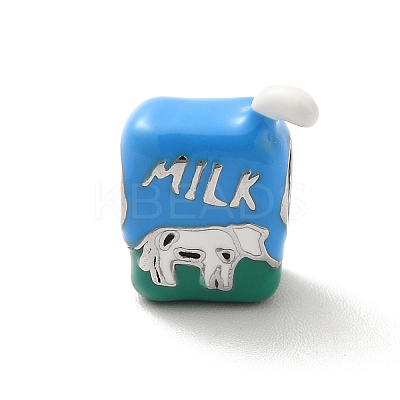 304 Stainless Steel Enamel European Beads STAS-G308-17P-1