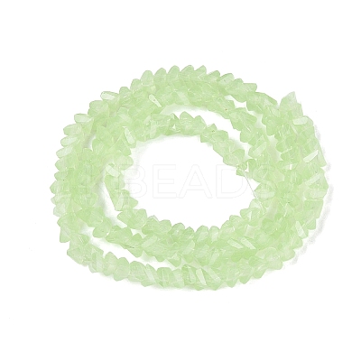 Imitation Jade Glass Beads Strands GLAA-N020-3mm-04-1