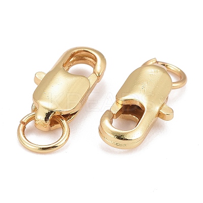 Grade AAA Brass Lobster Claw Clasps X-KK-O093-32-NR-1