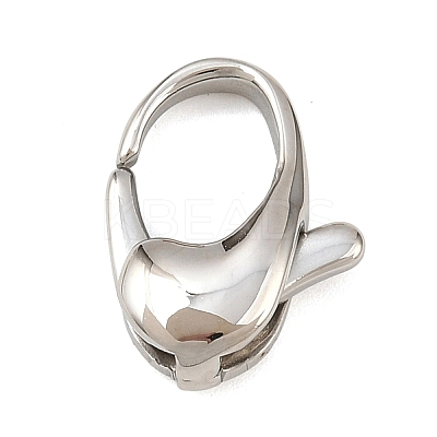 316 Stainless Steel Lobster Claw Clasps LS-STAS-C154-02A-P-1