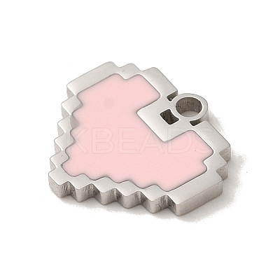 304 Stainless Steel Enamel Charms X-STAS-L022-005P-1