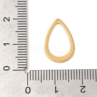 Ion Plating(IP) 304 Stainless Steel Pendants X-STAS-U025-06G-1