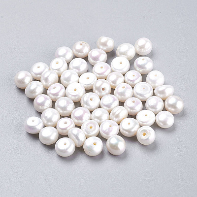 Grade AA Natural Cultured Freshwater Pearl Beads PEAR-D001-7.5-8-2AA-A-1
