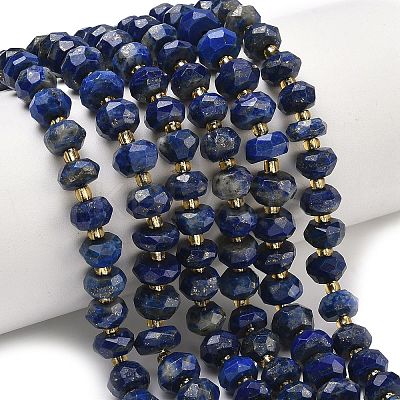 Natural Lapis Lazuli Beads Strands G-L642-J08-02-1