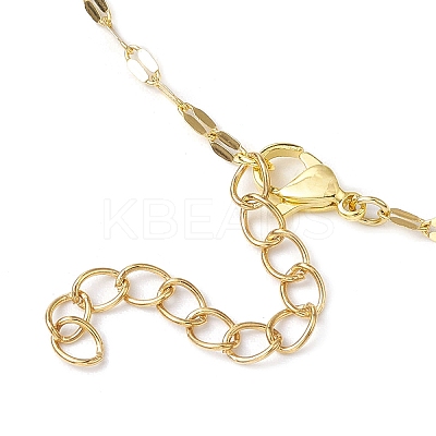 Alloy Cross Pendant Necklaces for Women NJEW-JN04799-1