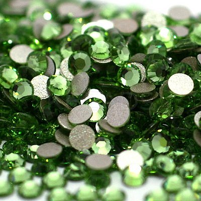 Glass Flat Back Rhinestone RGLA-C002-SS4-214-1
