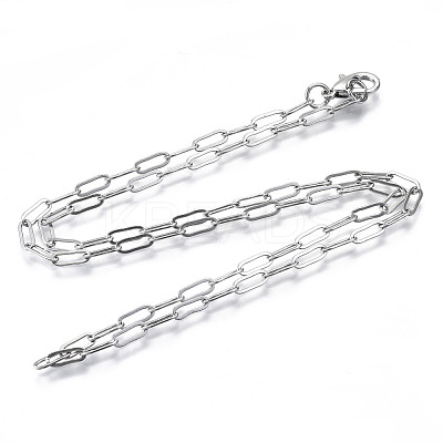 Brass Paperclip Chains X-MAK-S072-10B-P-1