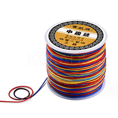 Segment Dyed Nylon Braided Cord NWIR-N016-01A-1