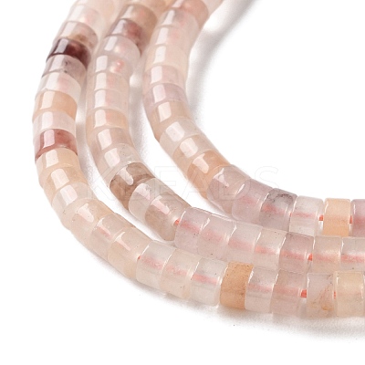 Natural Violet Strawberry Quartz Beads Strands G-H230-58-1