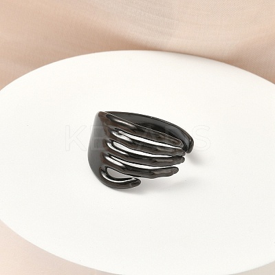 304 Stainless Steel Cuff Open Rings RJEW-D338-02D-EB-1