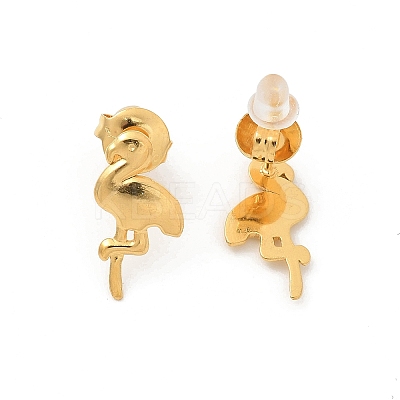 304 Stainless Steel Stud Earrings for Women STAS-Z117-15G-03-1