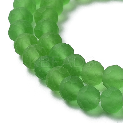 Transparent Glass Beads Strands X-EGLA-A034-T4mm-MD11-1