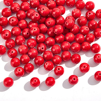 2 Strands Natural Dyed Mashan Jade Gemstone Beads Strands G-NB0005-31A-1