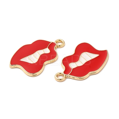 Alloy Enamel Pendants ENAM-K069-05G-1