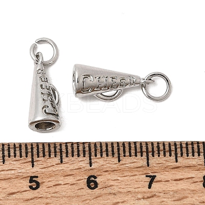 Sports Brass Charms KK-A289-04B-P-1