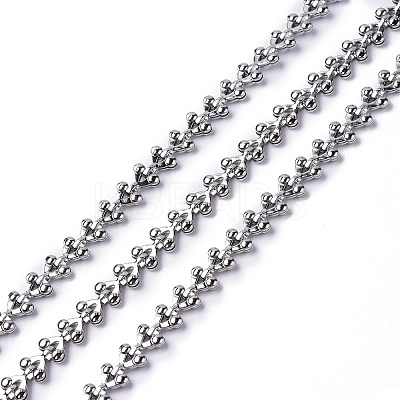 Tarnish Resistant 304 Stainless Steel Cobs Chains CHS-H019-02P-1