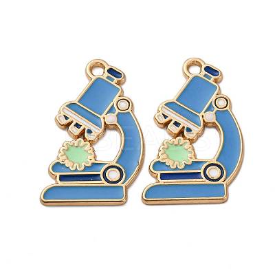 Chemistry Theme Alloy Enamel Pendants LS-ENAM-V002-01D-KCG-1