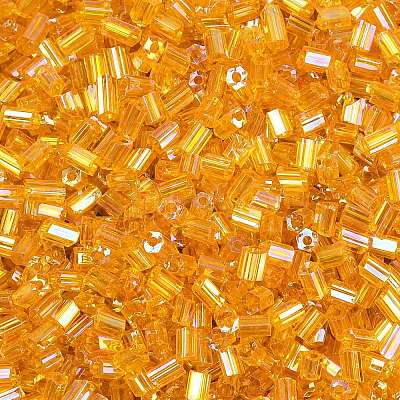 Two Cut Glass Seed Beads CSDB162C-1