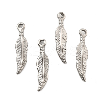 304 Stainless Steel Pendants STAS-E446-08P-1