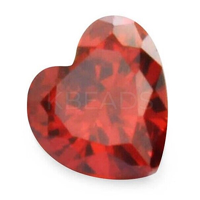 Cubic Zirconia Pointed Back Cabochons ZIRC-WH0001-C06-1