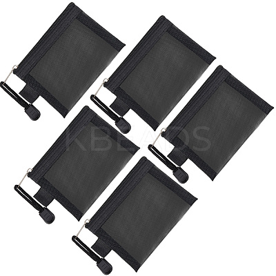 5Pcs Nylon Mesh Pen Bag AJEW-SP0001-89E-1
